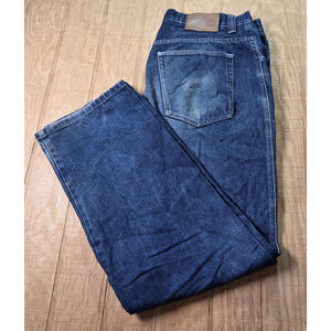 Y2K Davoucci Jeans New York Denim 36x33 Vintage Loose Fit Streetwear Baggy